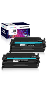CLYWENSS compatible with Canon 057 toner 2PK