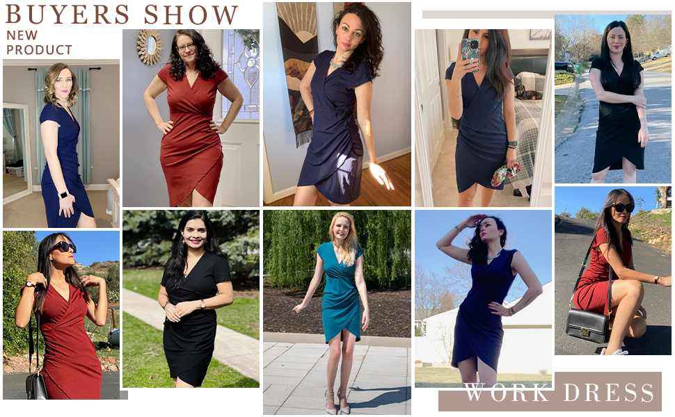 wrap dresses for wedding guest