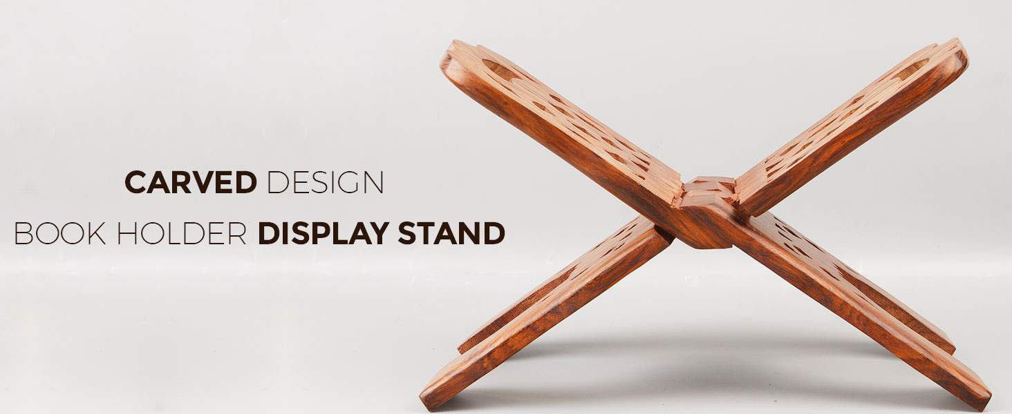 Wooden rehal Quran stand Book stand Wooden book holder Islamic reading stand Wooden scripture holder