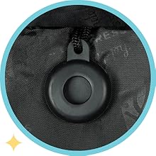 clean, water-resistant lining, padded, car seat, travel bag, car seat accessories