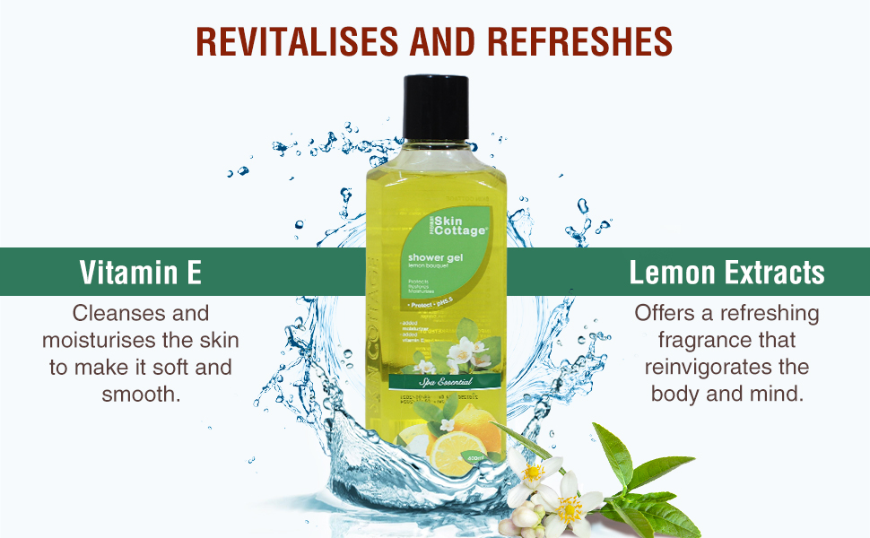 Skin Cottage Shower Gel Lemon Bouquet