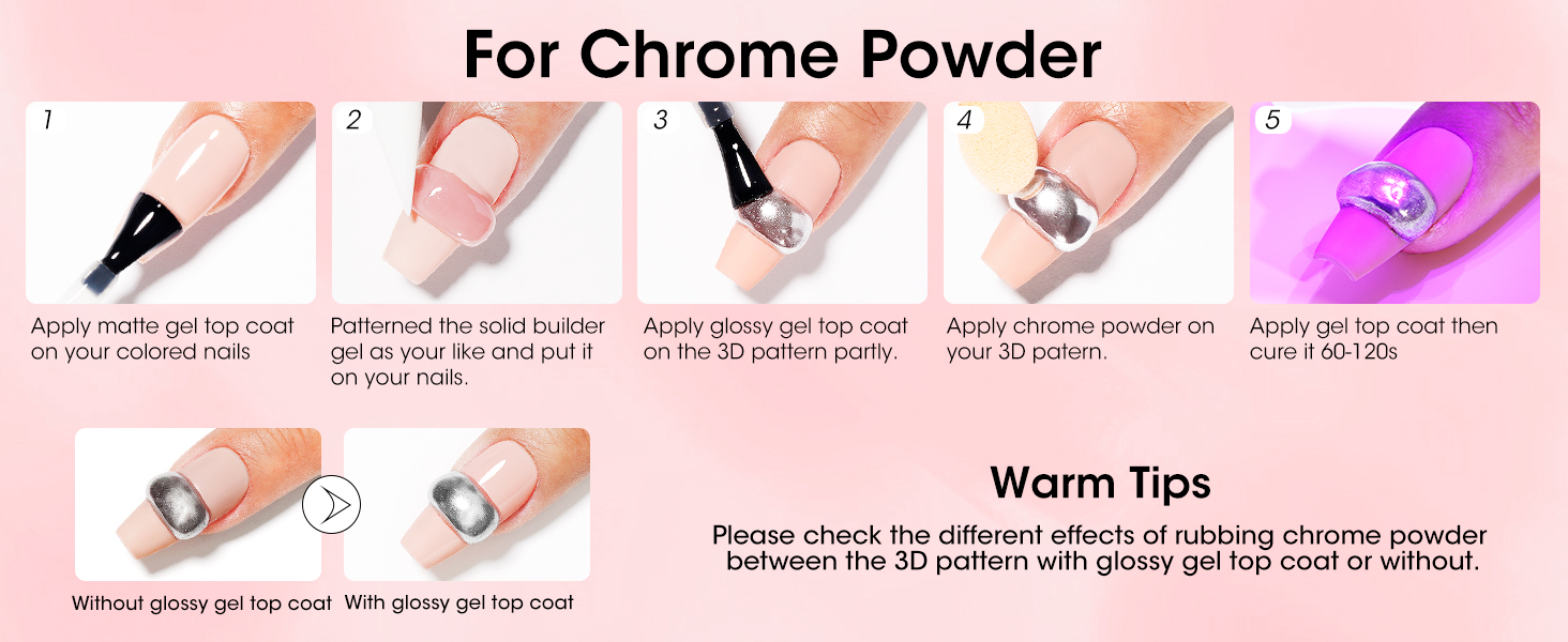 solid builder gel for nails 3d gel