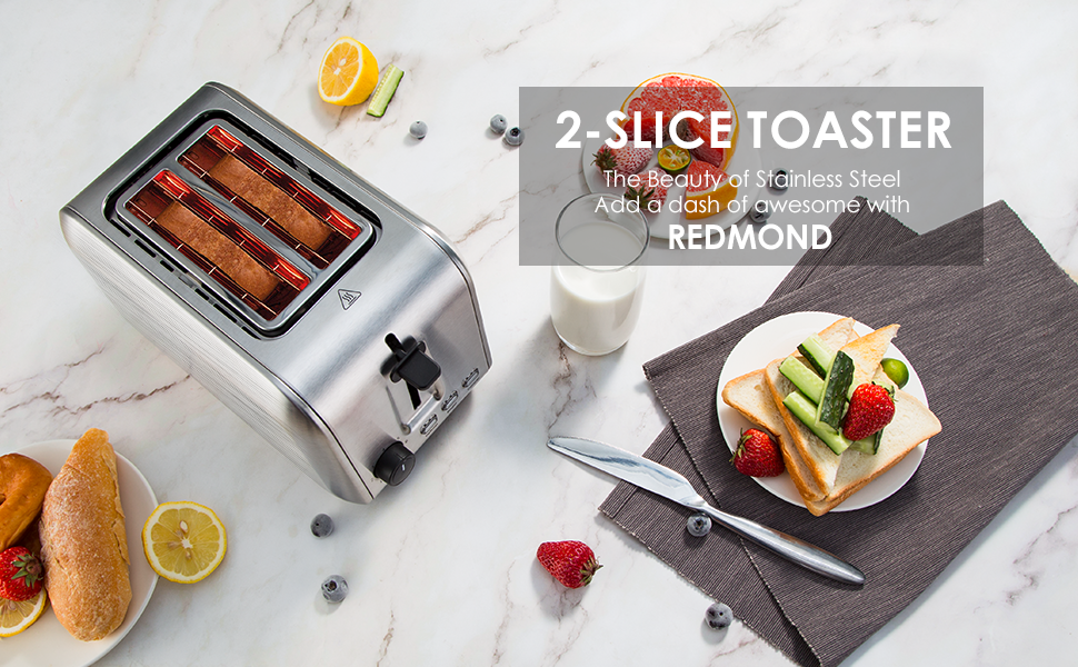 REDMOND long slot toaster Home & Kitchen