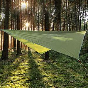 tent tarp army green