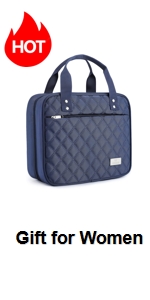 blue toiletry bag