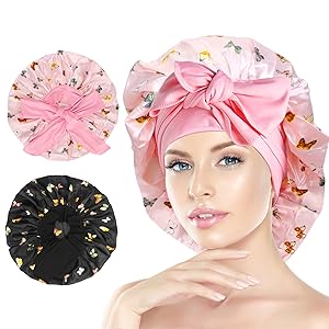 silk hair wrap for sleeping silk bonnet satin bonnet hair bonnet for sleeping black hair sleep cap