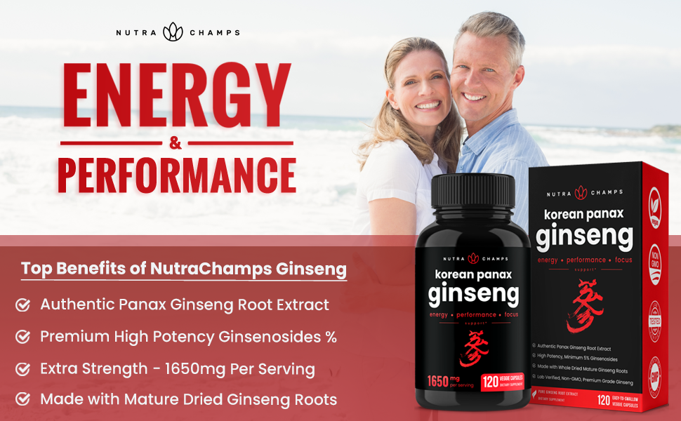 korean panax ginseng extract supplement