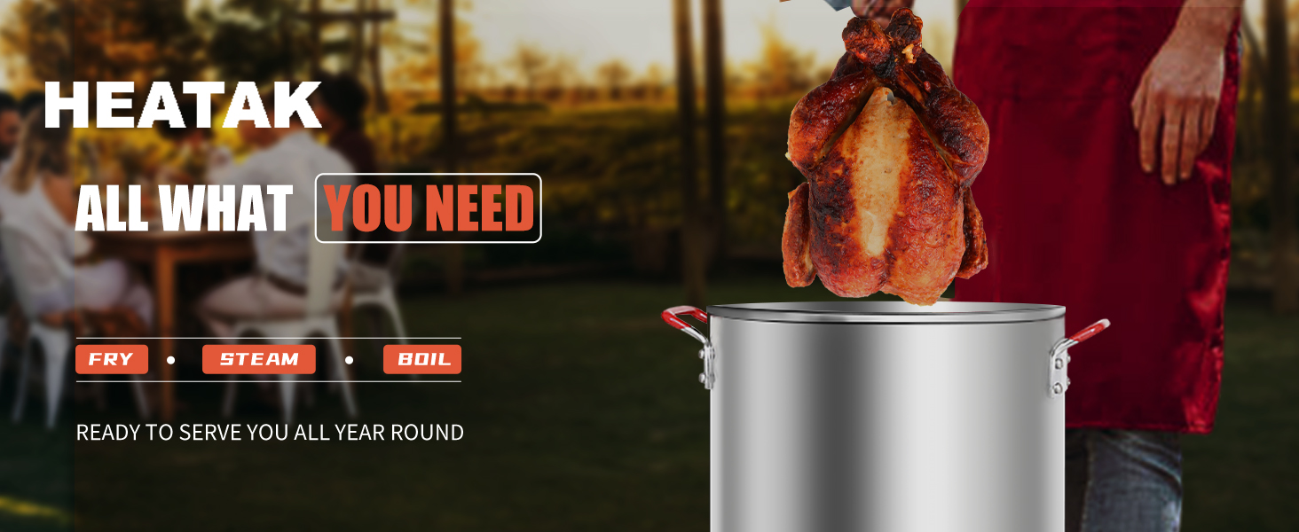 Turkey fryer, deep fryer, Propane deep fryer