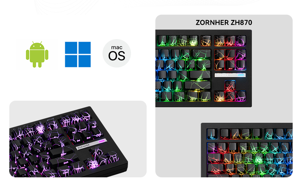 zornher mechanical keyboard