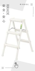 RIKADE  伸縮はしご Amazon.co.jp: RIKADE 伸縮はしご 耐荷重150kg 軽量 持ち運び