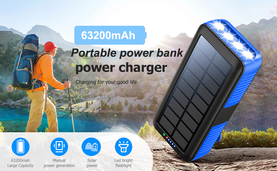 solar power bank battery pack