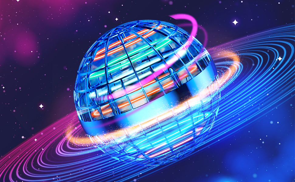 Ronly Flying Ball Toys【2021 Upgraded】 Rotating Hand