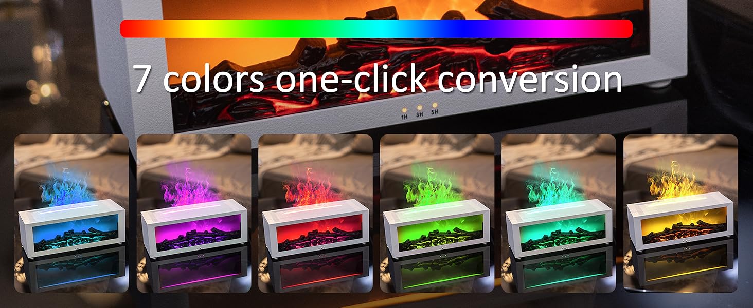 Fireplace humidifier