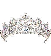 Multicolored Metal Bridal Crown