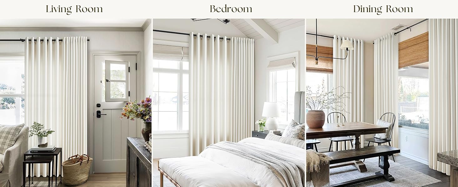 natural linen curtain