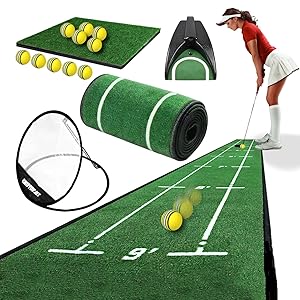 Amazon | heizi パターマット 14点セット [アプローチ練習ネット