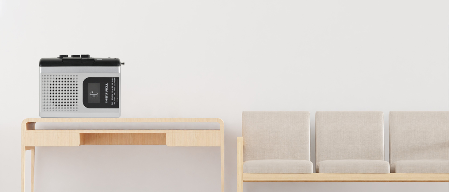 TOMASHI Cassette Player Walkman Tape Recorder FM AM Radio