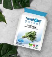 White pouch labeled 'Health4All Organic Spirulina Powder' with image of green powder and leaves. Package states '250g net' and shows organic certification symbols.