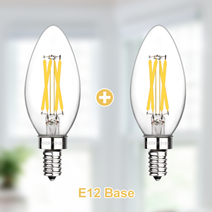 LED bulbs included