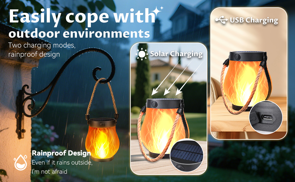 Kaliqo Solar Lantern Outdoor Lights
