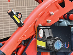 UTV ATV dome light spotlight floodlight fit 1.5-2inch roll bar