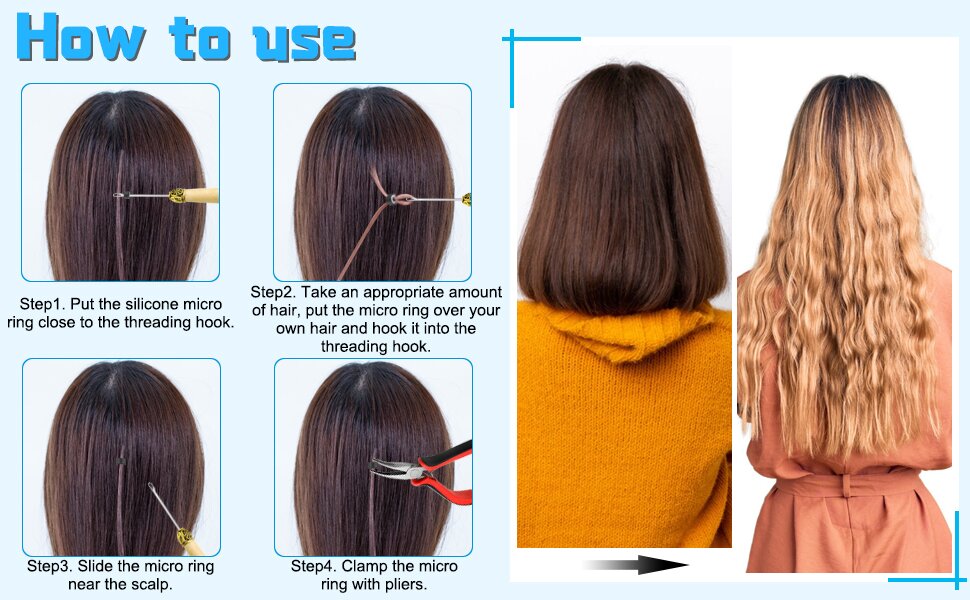 Hair extension kit