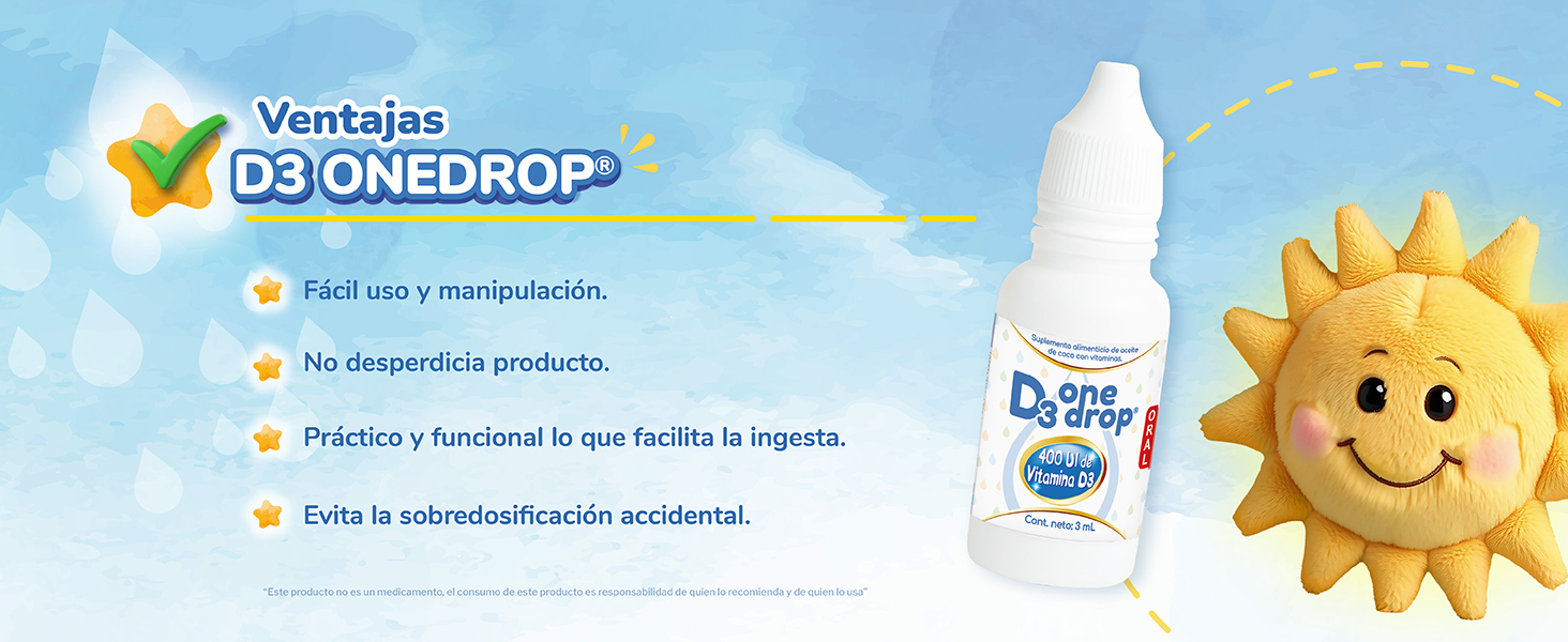 Advantages of ONEDROP D3 3ML