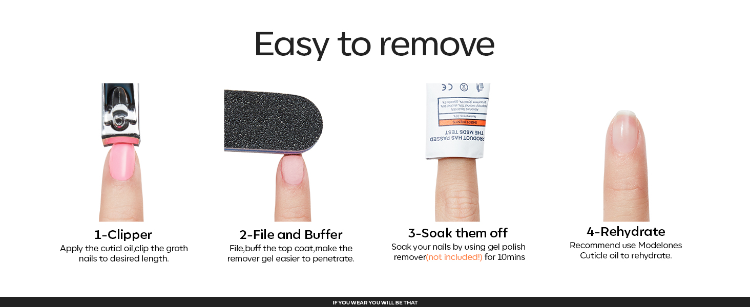 easy to remove