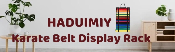 Karate Belt Display Rack