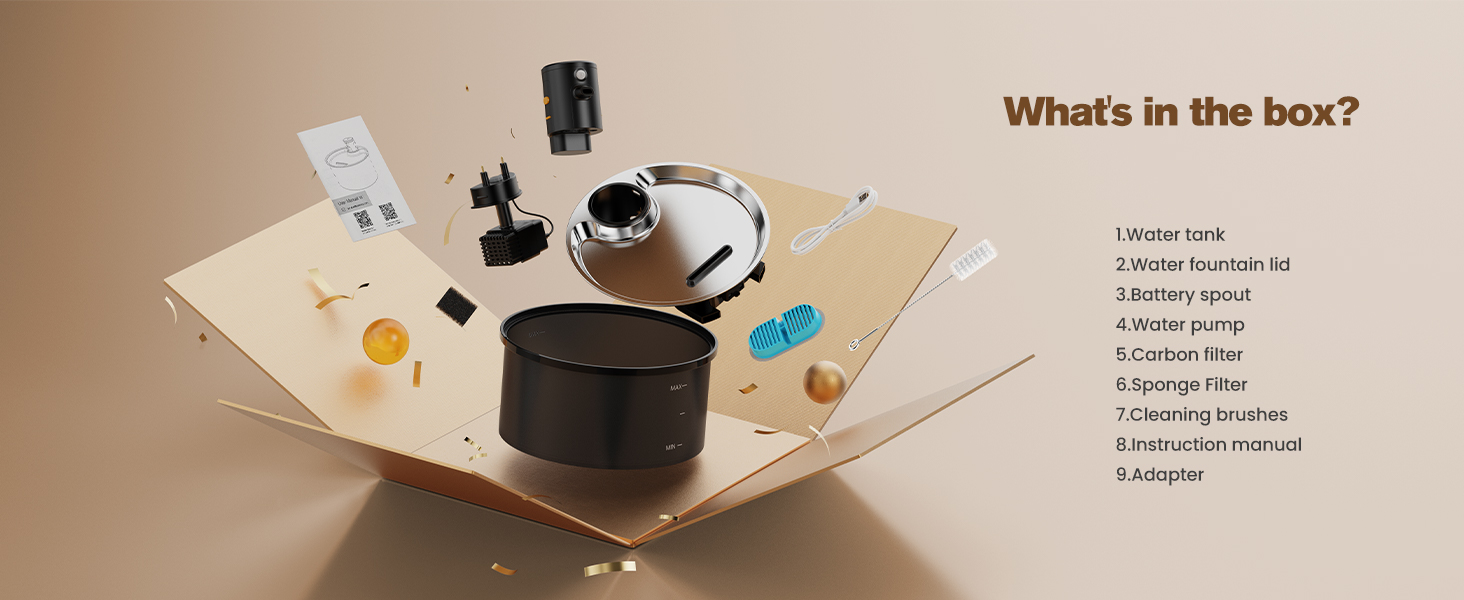 cat fountain battery powered battery water fountain for cats cat water fountain motion sensor