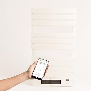 CREATE WARMTOW - Toallero Eléctrico Bajo Consumo, 500 W, WiFi ...