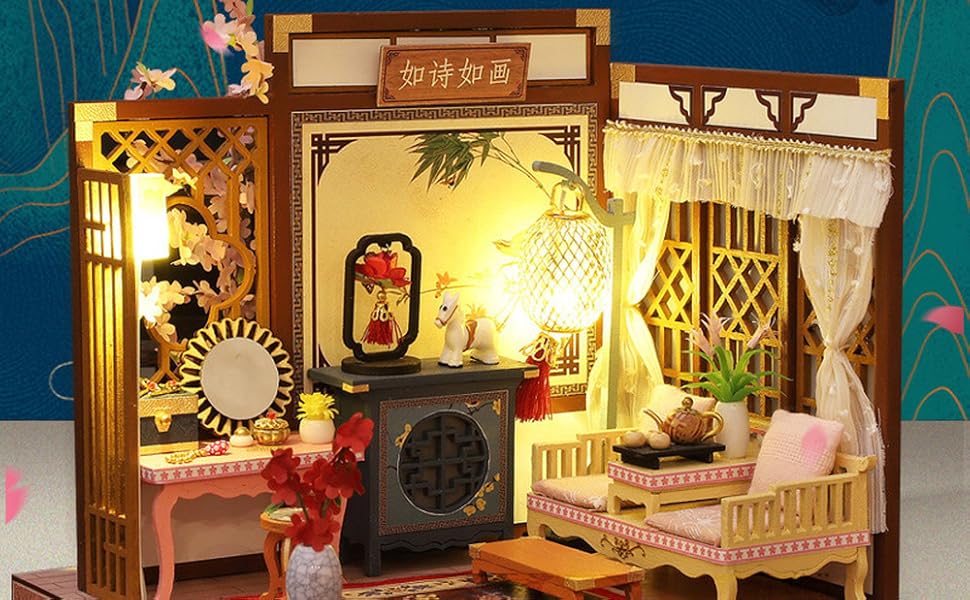 Amazon | moin moin ドールハウス ミニチュア 手作りキット