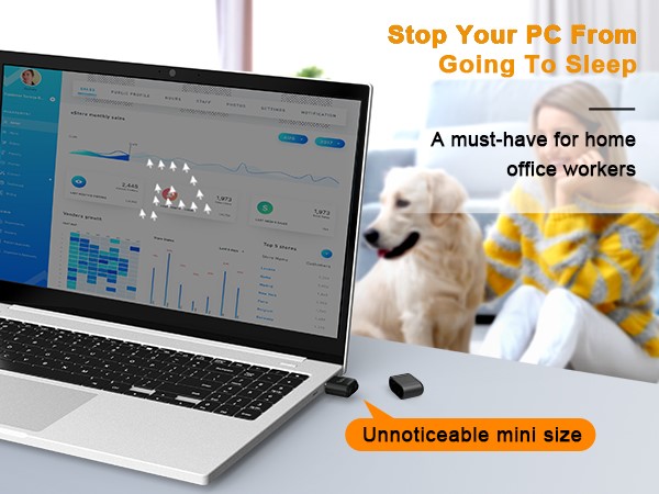 mouse shaker for laptop undetectable