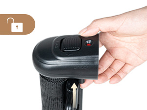 Press up the Button to unlock the gates