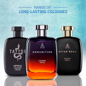 Range of long-lasting colognes
