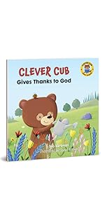 Clever Cub Gives Thanks to God