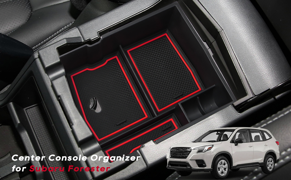 ARIDOSE Center Console Organizer for Subaru Forester 2019