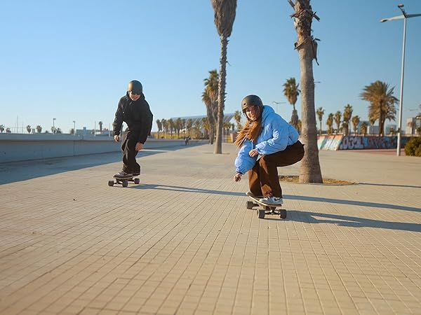 MEEPO MINI5 electric skateboard riding