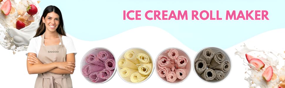 Ice Cream Roll Maker