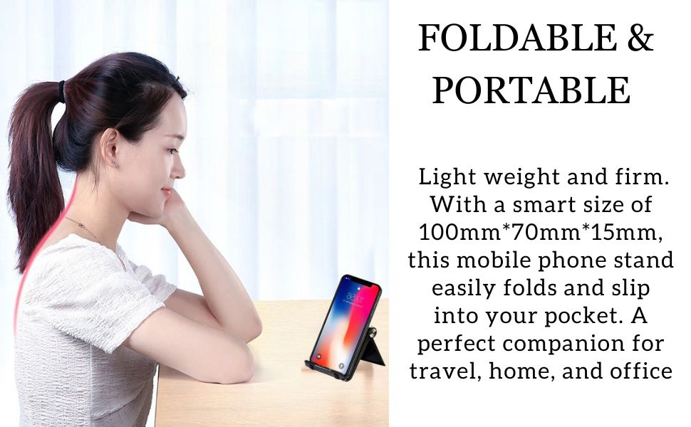 SHADOW DANCE UK Mobile Phone Holder tablet Desk Stand Foldable Travel