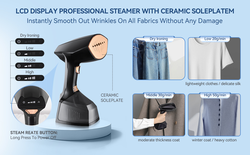 clothes handheld professional steamer for home travel