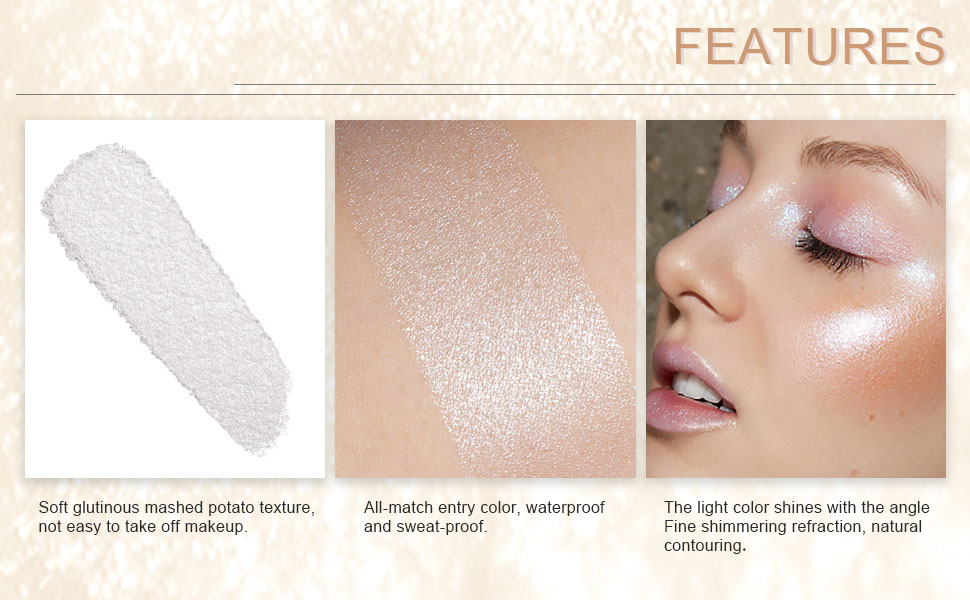 evpct Face Highlighter Makeup