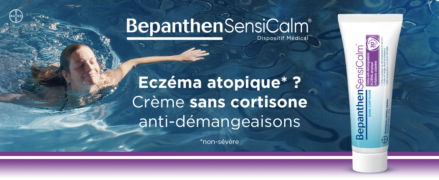 Eczéma atopique, crème sans cortisone