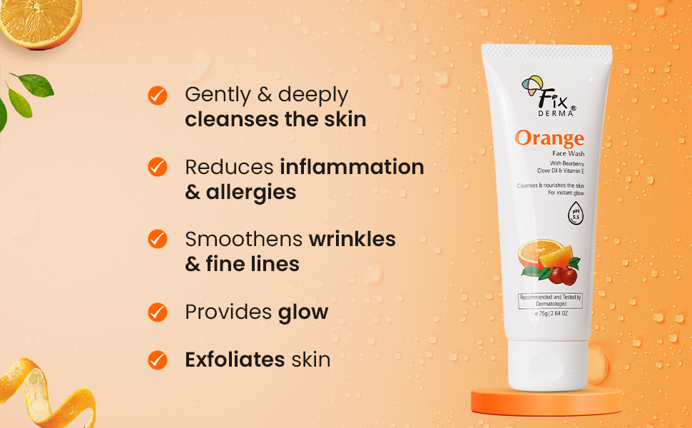 orange Facewash