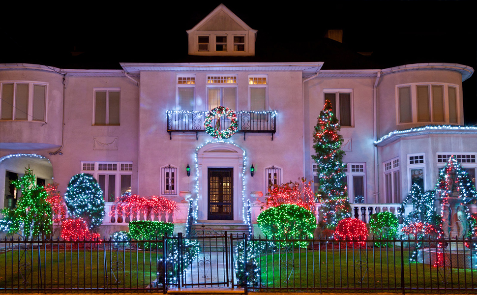 Christmas string lights