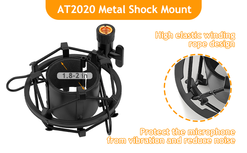  Audio Technica AT2020 shockmount