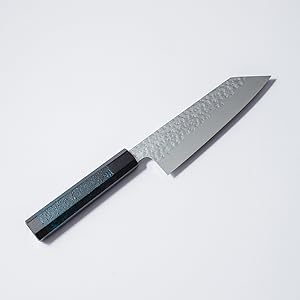 Amazon | 閃光藍天目 ペティナイフ 150mm 鋼 日本製 両刃 鍛造