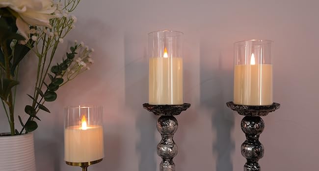  Flickering Flameless Candles