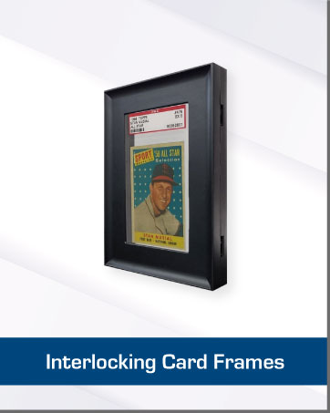 interlocking card frame frame for cards frame for graded cards baseball card frame 