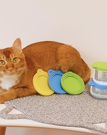 Cat Food Can Covers Lids